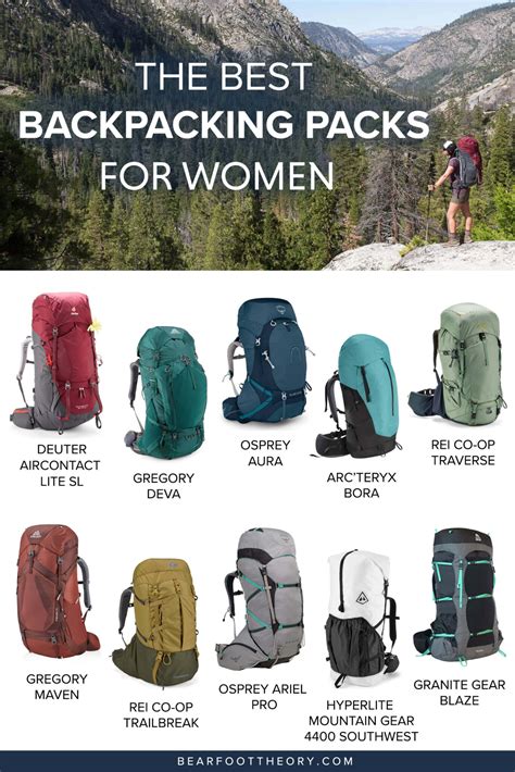 best backpacking backpack for women.